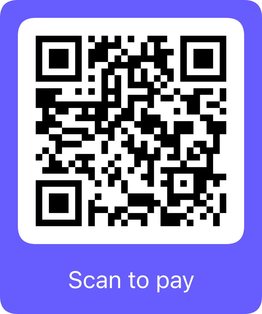 Stripe payment QR code